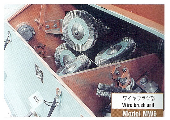 Model MW6 Wire brush unit