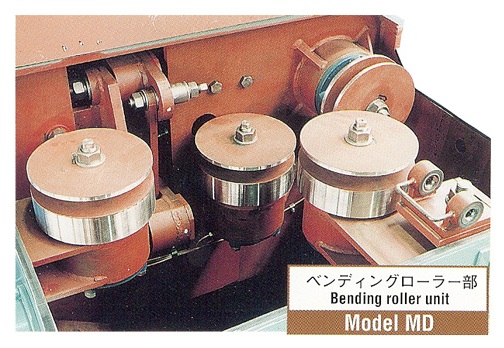 Model MD Bending roller unit