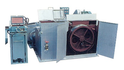 Model WJ+B-MM ウォータージェット装置+ボラックス被膜乾燥装置 (シングルキャプスタン式）